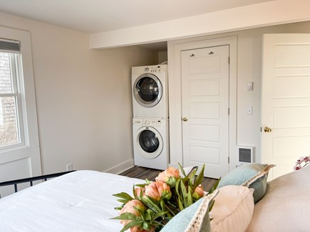 Sandwich, Town Neck Cape Cod vacation rental - Washer and Dryer units in Main Bedroom