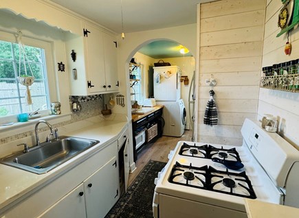 West Yarmouth Cape Cod vacation rental - Can you spot the washer / dryer?