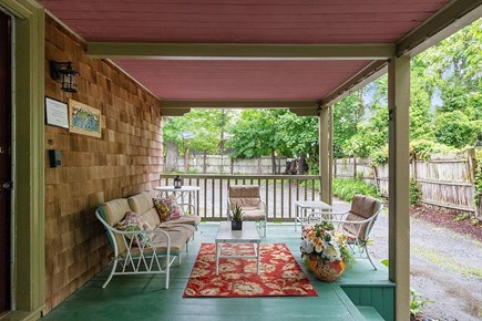 Falmouth Cape Cod vacation rental - Porch, off the driveway