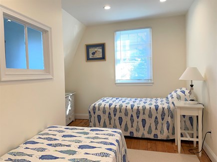 Harwich, Walk to beach and town Cape Cod vacation rental - Bedroom 2 with 2 twin beds