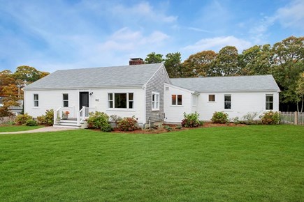 East Orleans Cape Cod vacation rental - Charming front exterior with sprawling lawn
