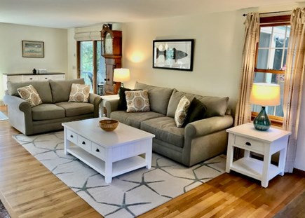 Orleans Cape Cod vacation rental - Living Room leading to screened porch