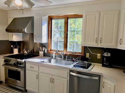 Orleans Cape Cod vacation rental - Kitchen looking out to private backyard