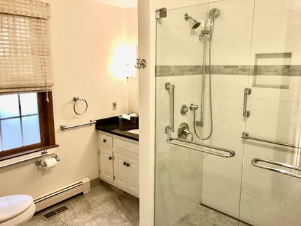 Orleans Cape Cod vacation rental - Newly renovated First floor bathroom with walk-in shower