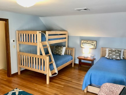 Orleans Cape Cod vacation rental - Second floor bedroom with bunk & trundle beds sleeping four