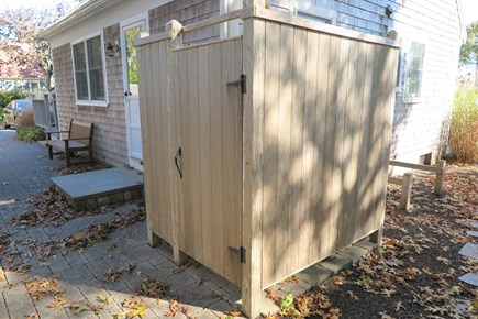 Dennis Port Cape Cod vacation rental - Outdoor Shower with plenty of space