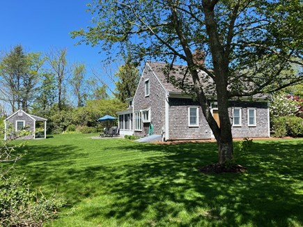 Dennis, Corporation Beach Cape Cod vacation rental - Private, large backyard