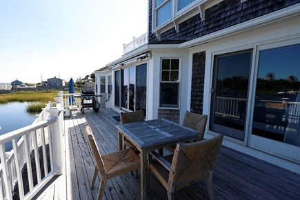 Harwich Cape Cod vacation rental - Back Deck with Outdoor Dining