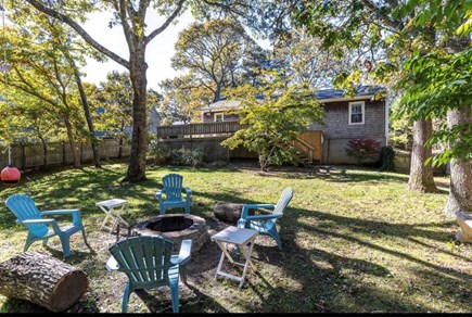 Brewster Cape Cod vacation rental - Private fenced backyard