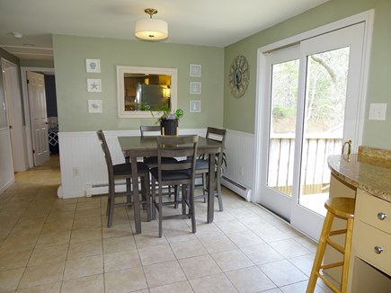 Brewster Cape Cod vacation rental - Dining area with high top table