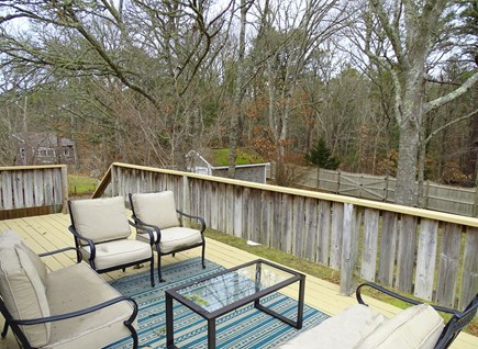 Brewster Cape Cod vacation rental - Deck area with grill