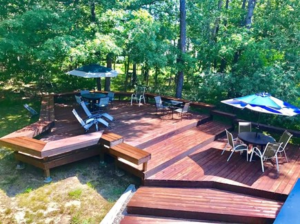 Wellfleet Cape Cod vacation rental - Large Multi-Level Deck in the back