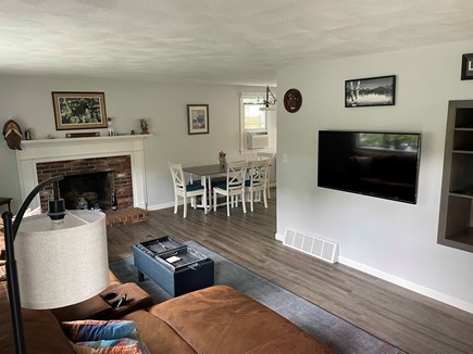 West Yarmouth Cape Cod vacation rental - Living area from front entrance.