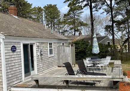 Hyannis Cape Cod vacation rental - Patio with lounge chairs