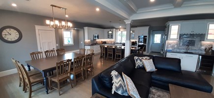 Dennisport Cape Cod vacation rental - Dining Room, Kitchen and Family Room 2nd Floor