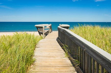 East Sandwich Cape Cod vacation rental - Boardwalk to beach at Private Association