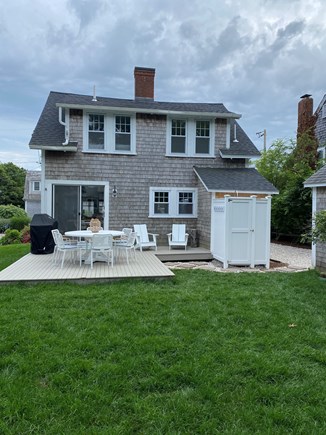 Harwich Port Cape Cod vacation rental - Large yard, spacious deck, outdoor shower.
