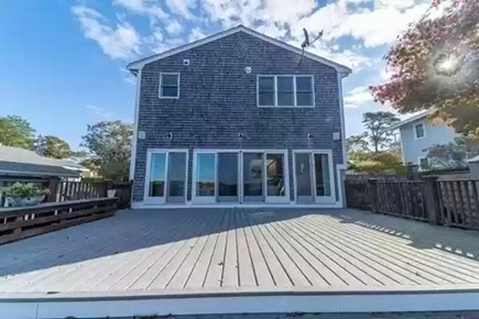 Onset MA vacation rental - Expansive deck