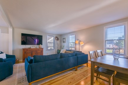 East Sandwich Cape Cod vacation rental - Dining area opens into Living Room