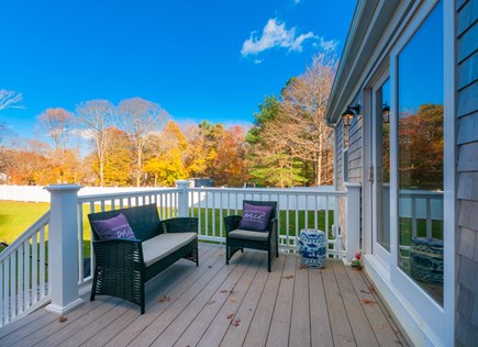 Centerville Cape Cod vacation rental - Additional Seating on Deck