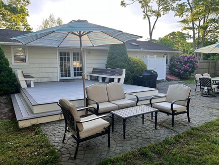 West Yarmouth Cape Cod vacation rental - Updated backyard deck, & outdoor shower