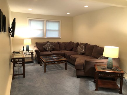 West Yarmouth Cape Cod vacation rental - Den with 13 ft long sectional - Sleeps 2