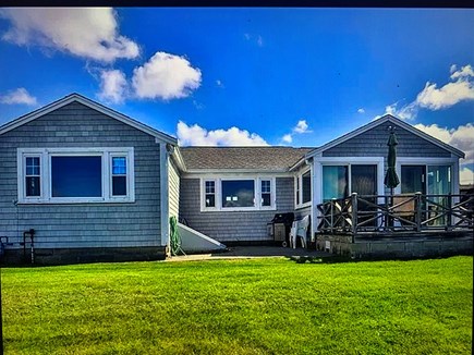 Dennis  Cape Cod vacation rental - Back yard with deck