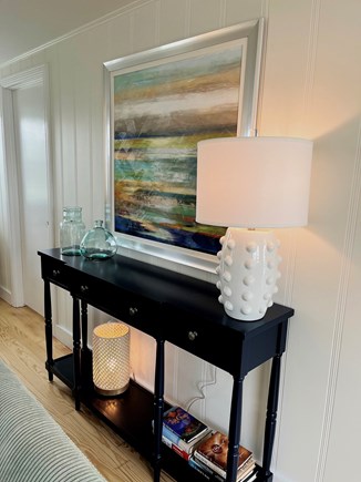 Dennis  Cape Cod vacation rental - Living Room side table