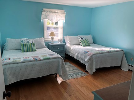 South Yarmouth Cape Cod vacation rental - Large second bedroom with 2 double beds.
