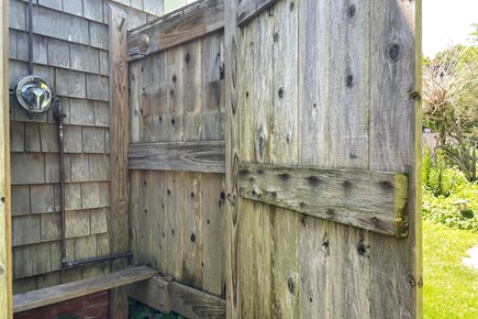 Barnstable Cape Cod vacation rental - Rinse off in the Outdoor Shower after a day at the beach.