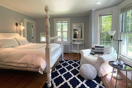 Barnstable Cape Cod vacation rental - First Floor Primary Suite with Queen bed and sitting area