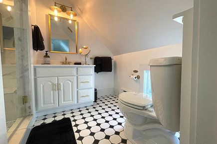 Barnstable Cape Cod vacation rental - Shared bathroom with Queen bedroom and Twin Bedroom