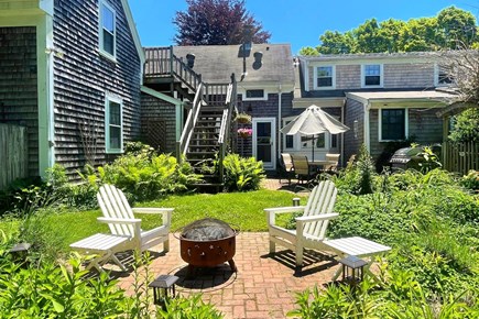 Barnstable Cape Cod vacation rental - Enjoy good conversation and grill s’mores in the firepit.