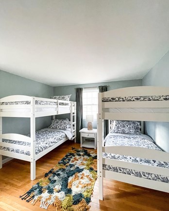 South Dennis Cape Cod vacation rental - Double Bunk Room; twin beds; Smart TV