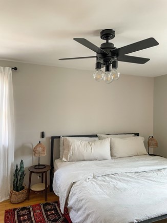 South Dennis Cape Cod vacation rental - Master Bedroom w/ King Bed; en suite (full) bathroom