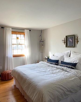 South Dennis Cape Cod vacation rental - Bedroom with double twin beds converted to king bed, upon request