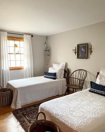 South Dennis Cape Cod vacation rental - Bedroom with double twin beds