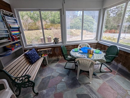 Brewster Cape Cod vacation rental - Enclosed Patio