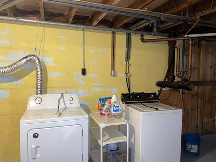 West Dennis Cape Cod vacation rental - Laundry area in the basement