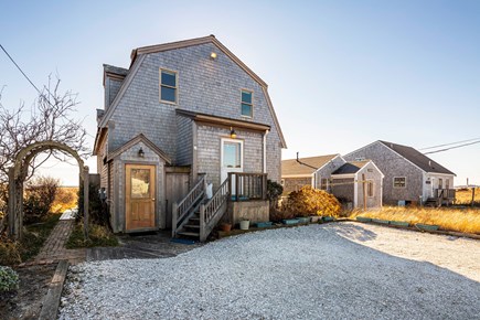 Provincetown Cape Cod vacation rental - Front of the house, private path to the beach