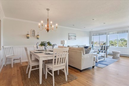 Harwich Cape Cod vacation rental - Dining/living area