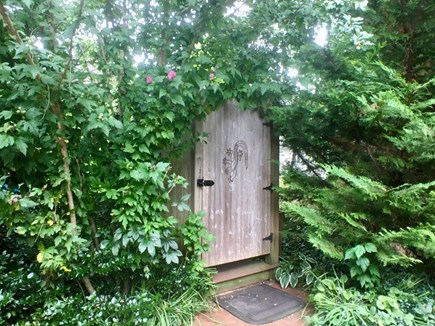 Brewster Cape Cod vacation rental - Enclosed outdoor shower