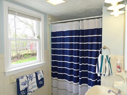 Onset Village MA vacation rental - One of two bathrooms, main floor bath
