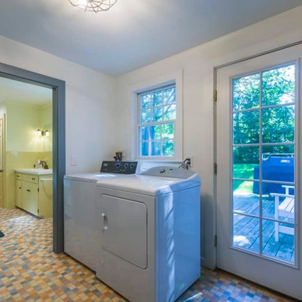 Sandwich Downs Cape Cod vacation rental - Laundry and 1st Floor Master Bath