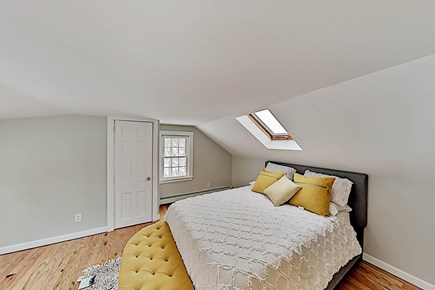 Harwich Port Cape Cod vacation rental - Upstairs bedroom with Crib and rocking chair