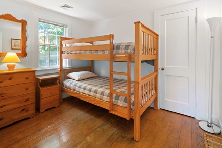 Dennis Port Cape Cod vacation rental - Second bedroom with twin bunk beds