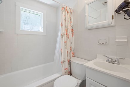 Dennis Port Cape Cod vacation rental - Bathroom with shower/tub
