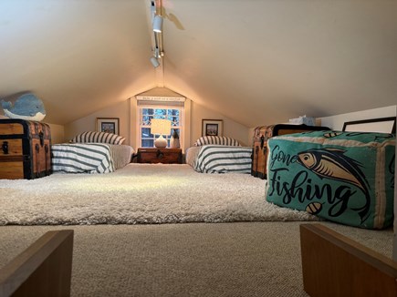 Brewster  Cape Cod vacation rental - Fun loft with two twin beds.