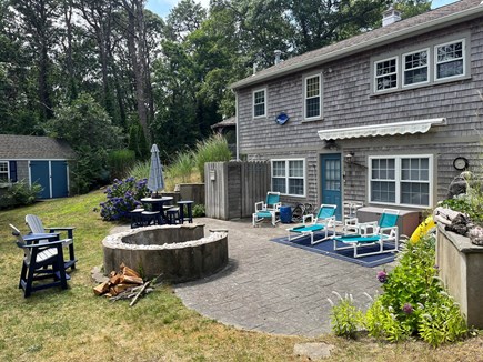 Brewster  Cape Cod vacation rental - Backyard ready to relax day and night.