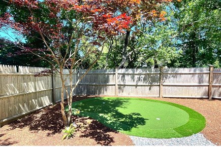 Hyannis Cape Cod vacation rental - Newly installed Putting Green in the Rear Courtyard